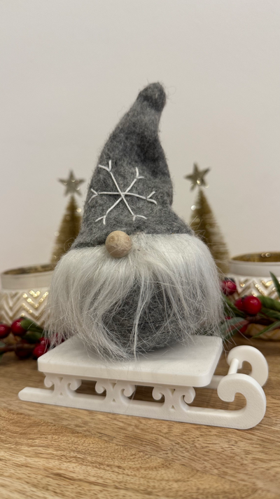 christmas sleigh by fijbar household festivities chrismas xmas 2023 3d print model - Mito3D