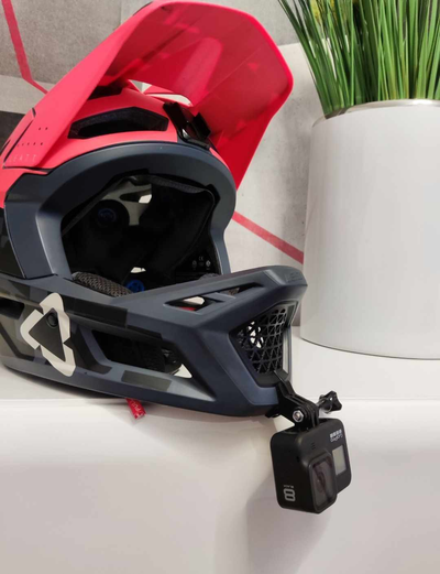 gopro barbilla montar leatt 4 0 mtb casco by lupeqq pasatiempo bricolaje diy deporte aire libre 3d print model - Mito3D