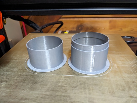 microcentre polymaker carton bobine centre manche by eclien 3d imprimante accessoires spoolhub manchon 3d print model - Mito3D