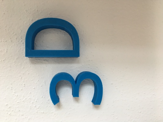3d logotipo by wifzack arte modelos parede 3d print model - Mito3D
