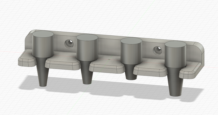 mur titulaire soutien narex juge ciseaux ensemble of 4 by outils organisateurs 3d print model - Mito3D