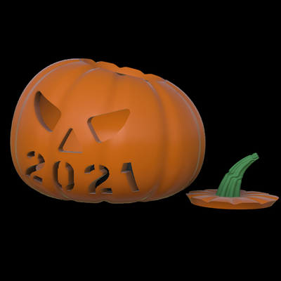 led tea light pumpkin decoration name-mouth by eclien household decor halloween fusion360 customizable tealight 3d print model - Mito3D