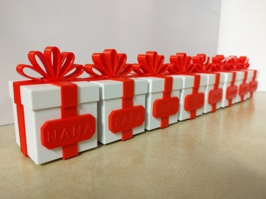 scatola etichetta ornamento by eclian domestico arredamento natale decorazione regalo vacanza 3d print model - Mito3D