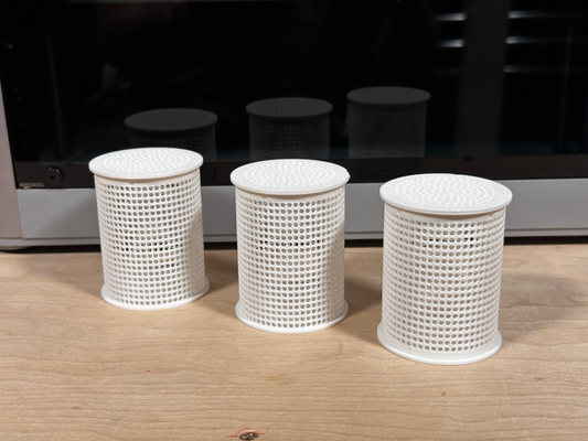 bambu laboratoire filament bobine déshydratant titulaire soutien by jake 3d imprimante accessoires 3d print model - Mito3D