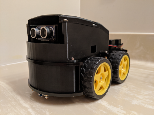 armadura elegoo inteligente robot coche vehiculo v3 by ecliano pasatiempo bricolaje diy rc vástago batalla larva moscardón 3d print model - Mito3D