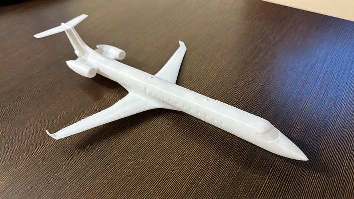 emir emb 145 by aşırı gerilim hobi kendin yap araçlar erj uçak 3d print model - Mito3D