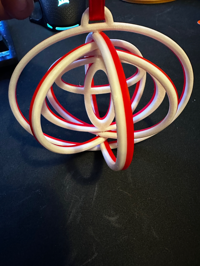 toyota giroscopio natale ornamento rotante logo by roguedesigns3d domestico arredamento ornamenti 3d print model - Mito3D