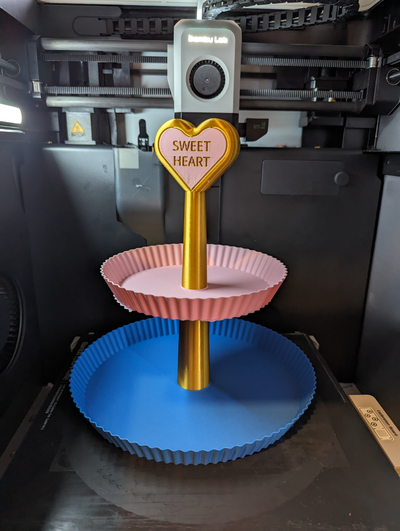 cupcake stand remixed by waywoodben household festivities 3d print model - Mito3D