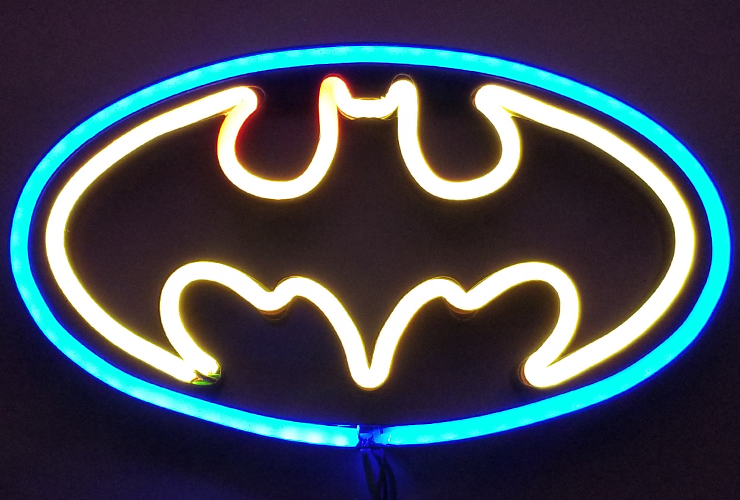 batman symbol neon zeichen led 1989 stil by abonnieren kunst modelle licht lampe führt ledsign batmanlogo fledermaussymbol batmansymbol almp 3D print model - Mito3D