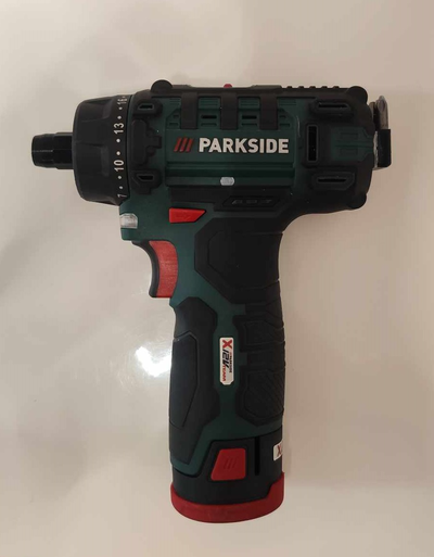 parkside pbsa 12 schnurlos bohren bisschen halter unterstützung + schraubendreher schutz by hrvl3d werkzeuge hand 3d print model - Mito3D