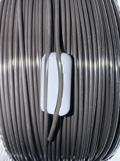 curved filament clip by 19evdominta3 3d printer accessories 3d print model - Mito3D