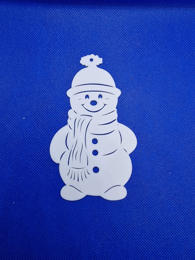 snowman ornament by terterro art models christmas party decoration snow man 3d print model - Mito3D