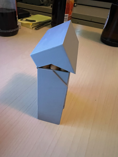 ziggi kutusu by gu ölçek 3d yazıcı parçalar sigara kutu 3d print model - Mito3D
