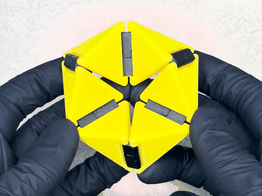 unendlich hexagon by pro3dtinkering spielzeuge spiele zappeln spielzeug spaß 3d print model - Mito3D