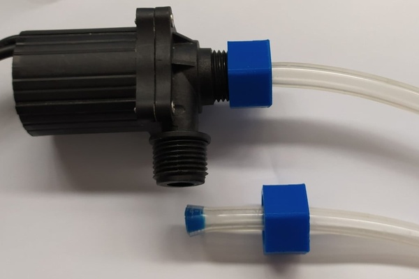20mm filo to 10mm tubo adattatore by remi rafael utensili 10mmtube 34inch montaggio 3d print model - Mito3D