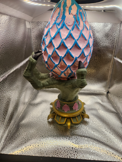 dragon oeuf by économe art sculptures griffes 3d print model - Mito3D