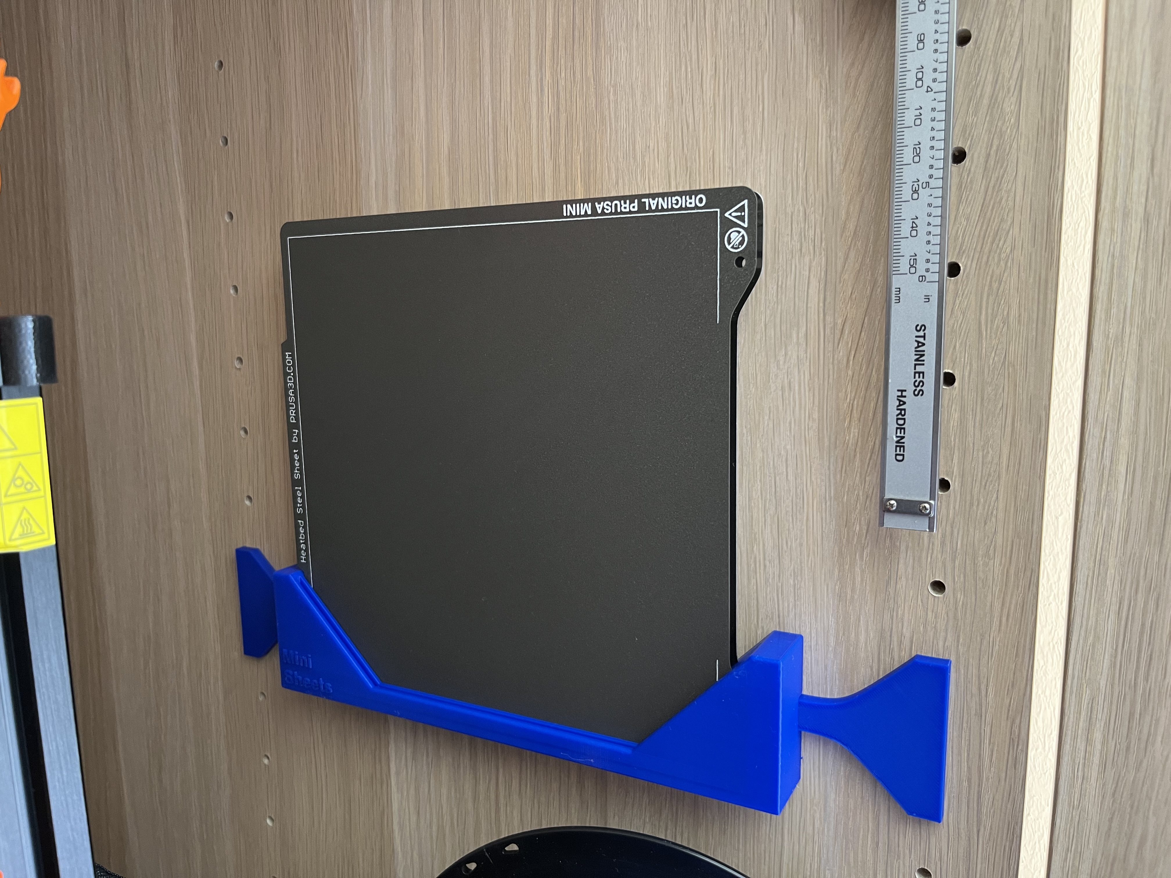 prusa mini blatt halter unterstützung ikea pax kleiderschrank neu gemischt by richard burke 3d drucker zubehör 3D print model - Mito3D