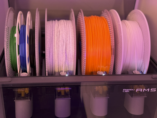 bambu bobine filament séparateur by codes harley 3d imprimante accessoires bambulab ams impression 3d print model - Mito3D