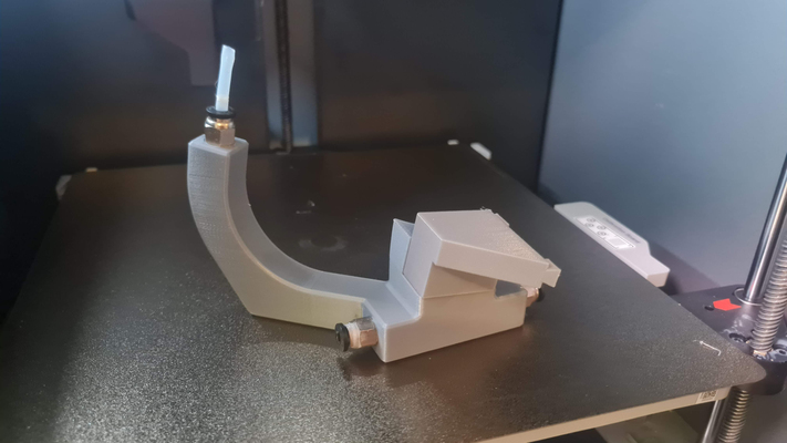 y ayırıcı çalışma bambu biriktirmek uyumlu by shmilcat 3d yazıcı aksesuarlar splitter 3d print model - Mito3D