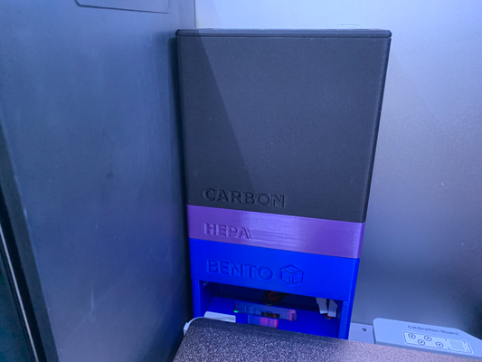 yeniden karıştırılmış hepa kutuları bento kutu v2 by stüdyo 3d yazıcı aksesuarlar filtre karbon 3d print model - Mito3D