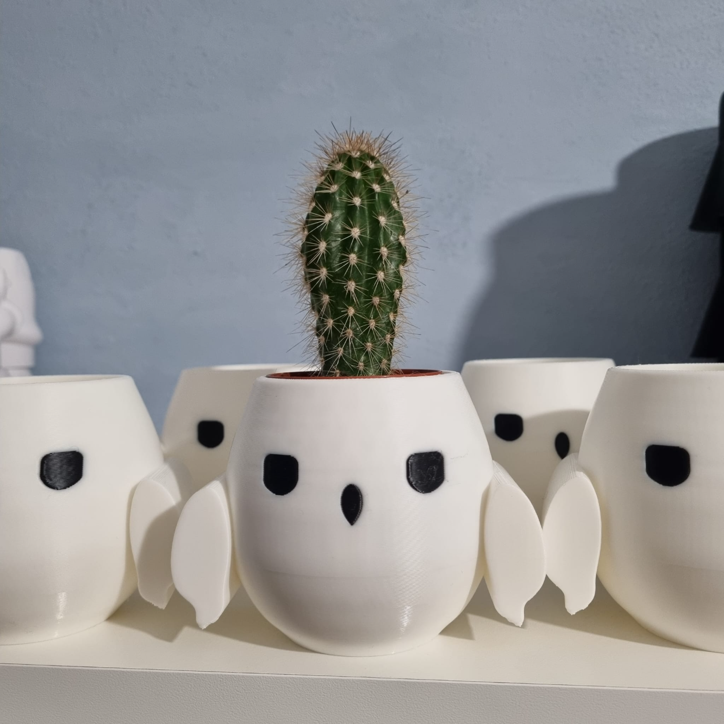 hedwig vase by simi haushalt dekor harry töpfer geschenk minimal drucken potter pflanze hogwarts wütend blume topf weihnachten 3D print model - Mito3D