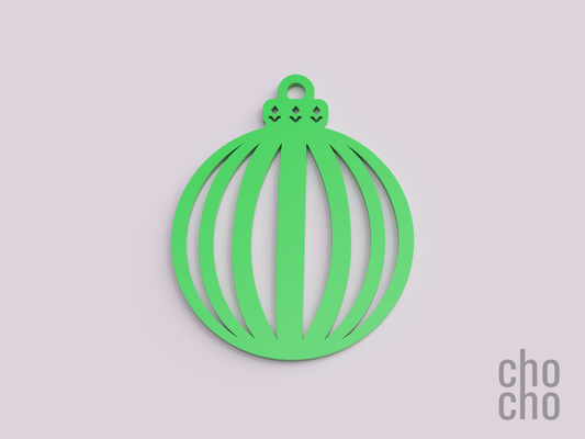 christmas ornament decor collection 02 by chocho household keyring keychain earring ring necklace 3d print model - Mito3D