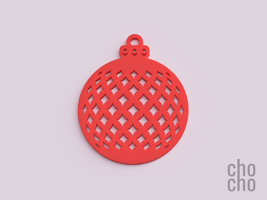christmas ornament decor collection 04 by chocho household earring keychain ring necklace keyring 3d print model - Mito3D
