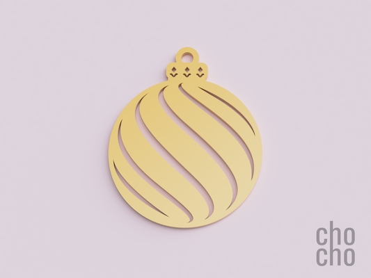 noël ornement décor collection 09 by chatte ménage boucle d'oreille porte clés collier bague 3d print model - Mito3D