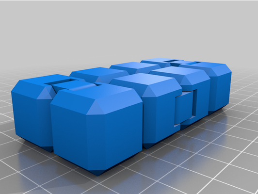 infinity cube remixed by sandrews toys & games 3d print model - Mito3D