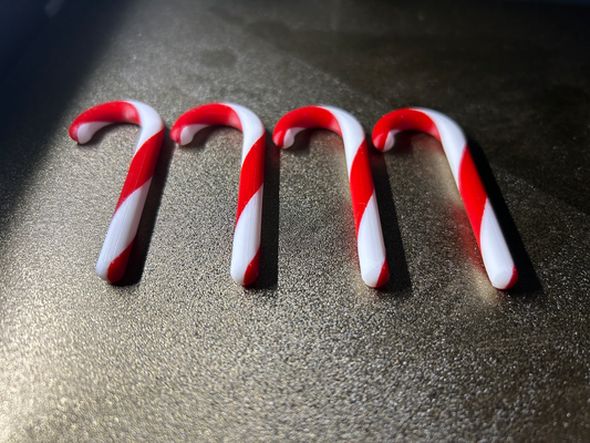 7 völlig süßigkeiten stöcke drucken bambu kleben stock by fingerabdruck haushalt feierlichkeiten weihnachten dekoration christmas2023 prüfung 3d print model - Mito3D