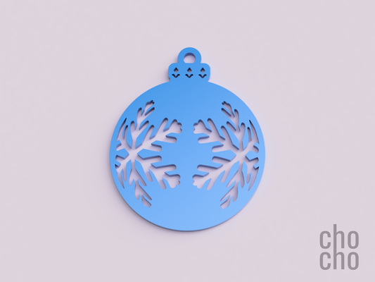 christmas ornament decor collection 14 by chocho household keyring earring ring necklace keychain 3d print model - Mito3D