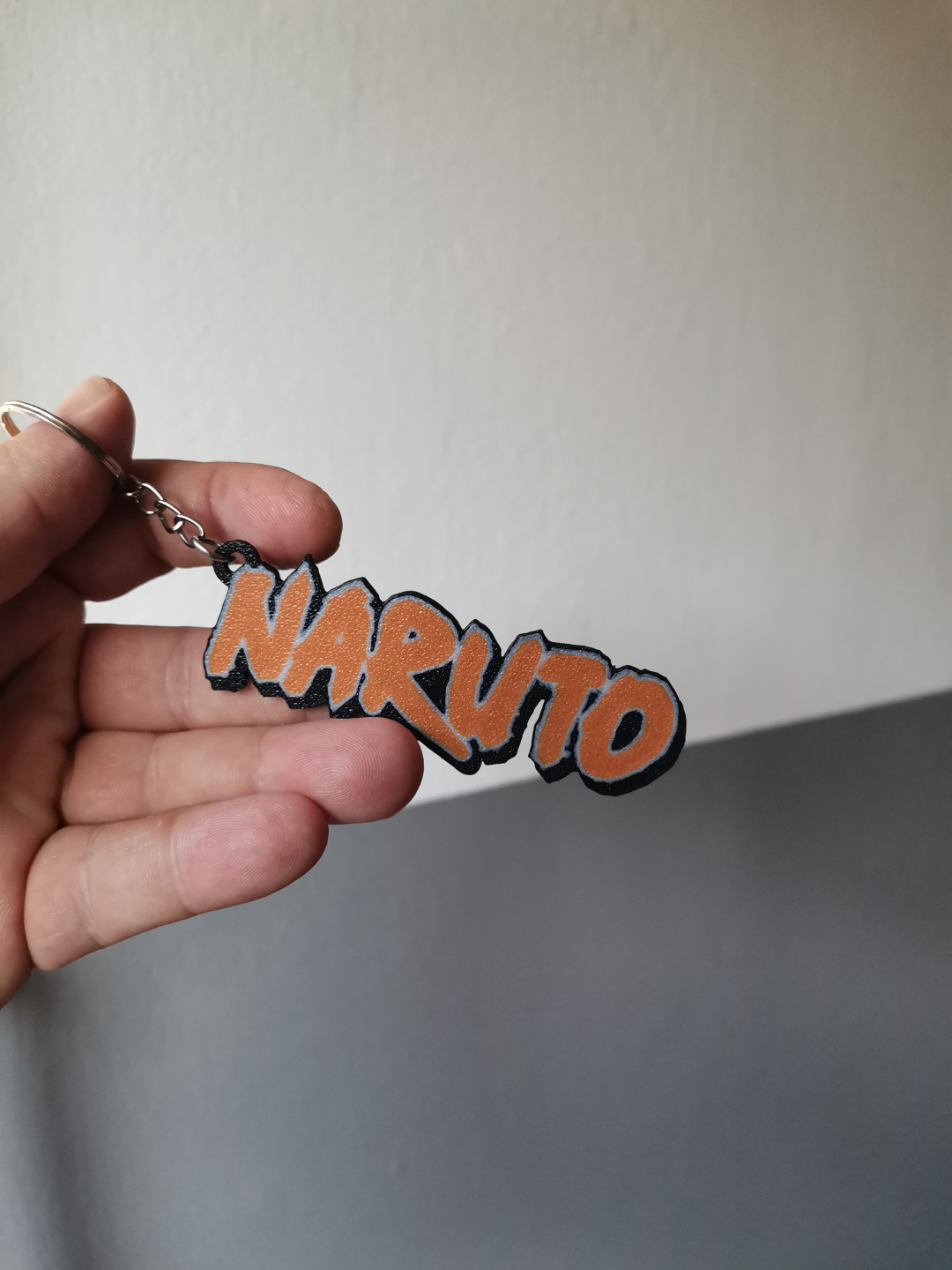 multicolor naruto keychain by bt3d printing art signs & logos animte 3D print model - Mito3D