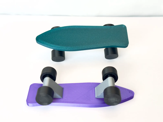 mini skateboard by marekzeman91 toys & games toy small cute fidget 3d print model - Mito3D
