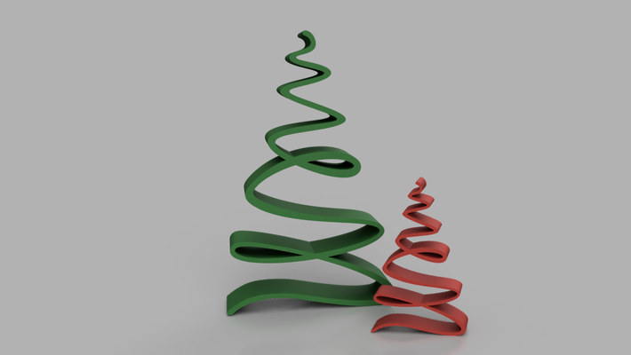 noël moderne arbre v2 by hg conception ménage festivités 3d print model - Mito3D