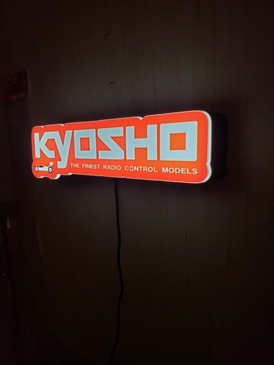 kyosho r c caja ligera by hjtatum arte señales logos rc remoto controlar escobillas 3d print model - Mito3D