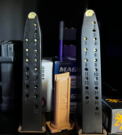 canik sfx rival mag block 10 by edwardlopez2 hobby & diy 3d model magazine pilot double stack ban compliant limit state easy installation assembly no supports oem fit ammo base adapter 3d print model - Mito3D