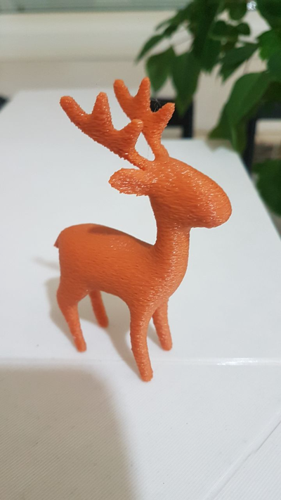 reno by josenavas999 juguetes juegos juguete navidad adorno animal 3d print model - Mito3D