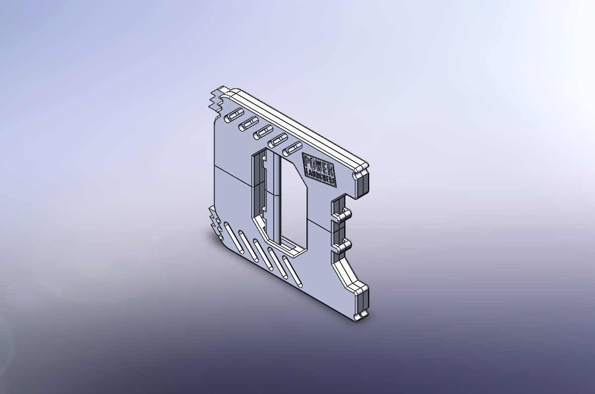 lançador dual açao borracha banda blaster by liam phillips brinquedos jogos ar livre elástico principiante 3D print model - Mito3D