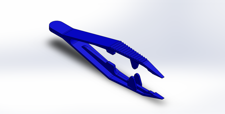 perler tallone pinzette by liam phillips utensili attrezzo mestiere pinzetta 3d print model - Mito3D
