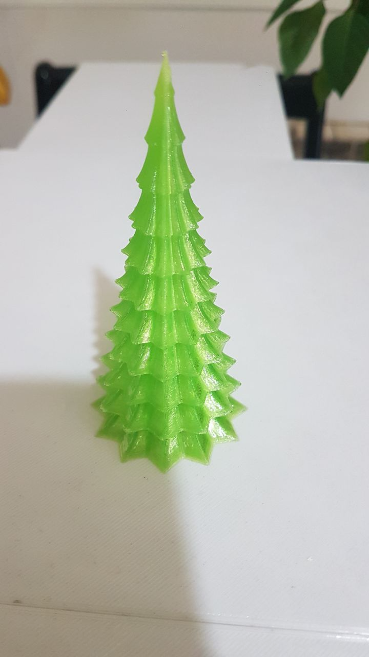 arbol navidad sencillo by josenavas999 ev halkı dekor adorno 3D print model - Mito3D