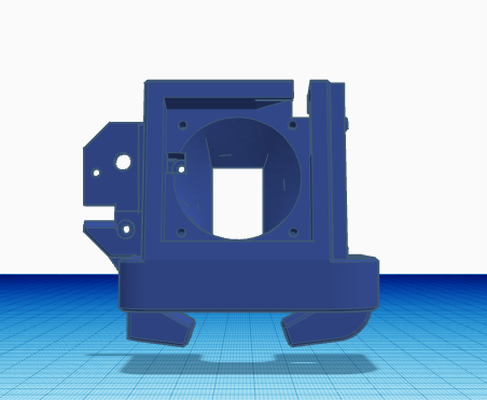satsana e3v2 cr touch by senhor 3d impressora acessórios ender 3 3v2 mod ventilador duto 3d print model - Mito3D
