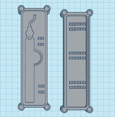 deburring tool case magnets remixed by mrman tools organizers magnet 3d print model - Mito3D