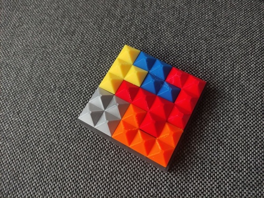 intrappolato logica bloccare puzzle by mochr giocattoli giochi giocattolo gioco minecraft formazione scolastica tavolo thingiverse tetris logico 3d print model - Mito3D