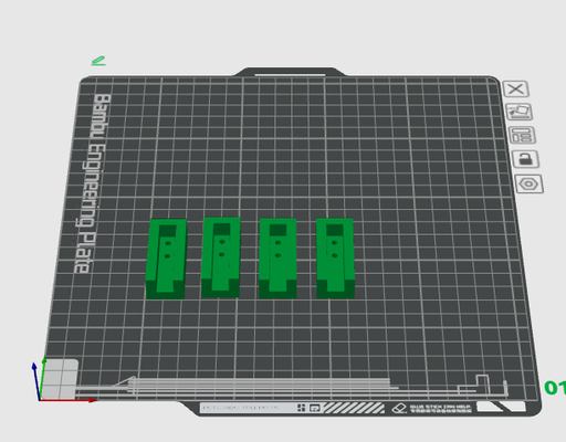 bohrschablone by franz bauer 3d stampante test modelli 3d print model - Mito3D