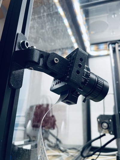 frambuesa pi hq cámara caso funda t v slot 2020 by pixelwave 3d impresora accesorios voron 3d print model - Mito3D
