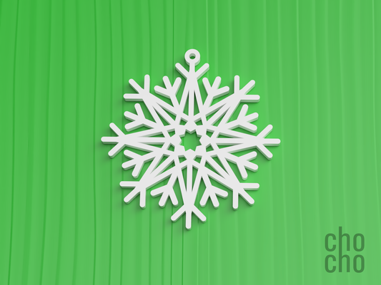 snowflakes weihnachten ornament sammlung 03 by muschi haushalt dekor ohrring schlüsselbund halskette schlüsselring ring 3d print model - Mito3D