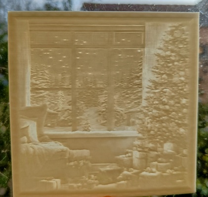 weihnachten lithophan by james haushalt feierlichkeiten ai gemütlich 3d print model - Mito3D