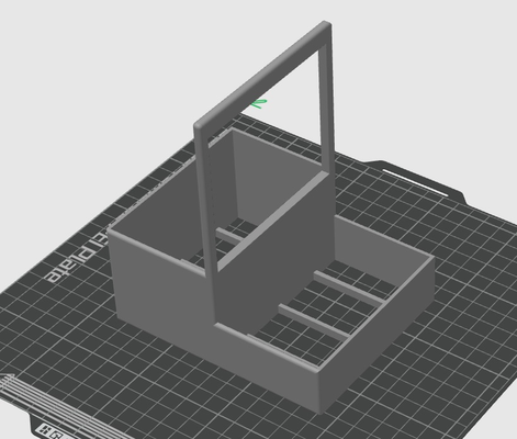 baignoire panier by printees cz 3d imprimante tester modèles imprimés impriméscz 3d print model - Mito3D