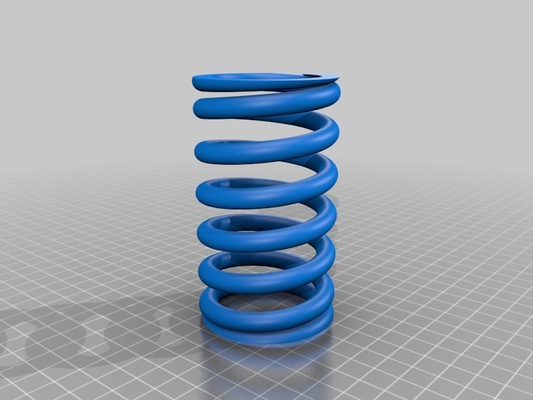 compression spring by janne education models thingiverse 3d print model - Mito3D