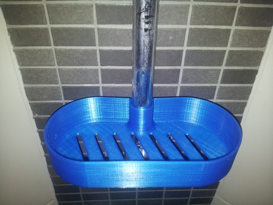 shower tray 22mm bar v2 by janne household house models 22 thingiverse 3d print model - Mito3D
